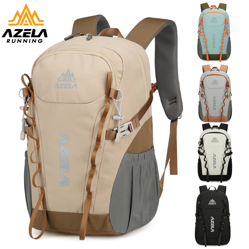 Azela outdoor hiking sports mountaineering bag fashionable versatile texture shoulder bag large-capacity leisure hiking bag